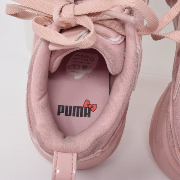 PUMA x Hello Kitty Nova 2 Sneakers Kids 12C Pink Lace Up 90s Comfort Active - Picture 13 of 16